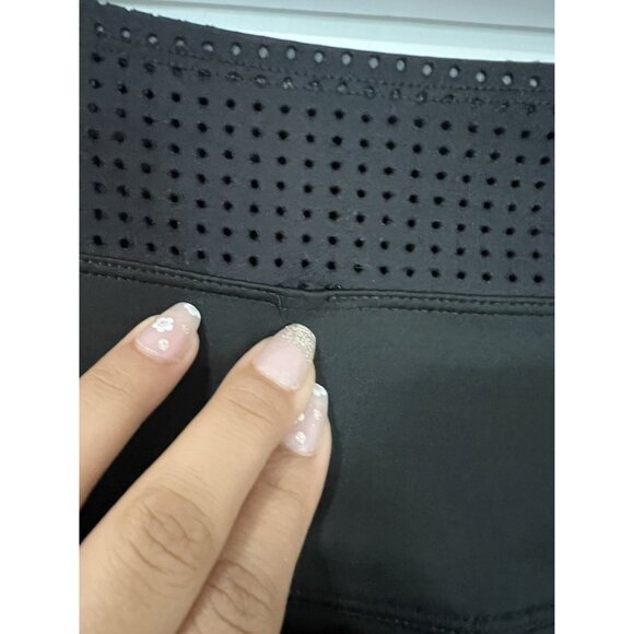 Splits 59 Black Perforated Waist Detail High Rise 7/8 Leggings Size XS - Picture 7 of 8